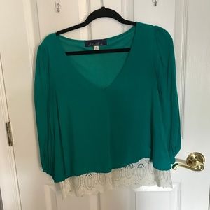 Francesca's Long Sleeve Blouse